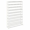 Ver imagem 1 de Sapateira 100 Calcados Estante Gigante 50 Pares de Sapatos e Tenis 10 Prateleiras Organizador Andare