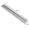 Grelha para Caixa Coletora Água Pluvial Calha Piso 100x14,5cm - 18 Unidades - 2