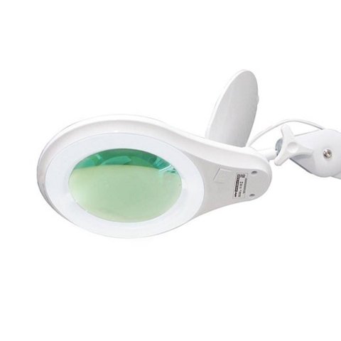 Lupa de Bancada Estética Solver com Dimmer 60 Leds Hl-410 - 5D