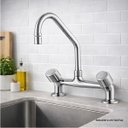 Ver imagem 1 de Misturador para Cozinha de Mesa 3002 C 40 Domus Meber Metais Cromado