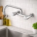 Ver imagem 1 de Misturador para Cozinha de Parede 3003 C 40 Domus Meber Metais