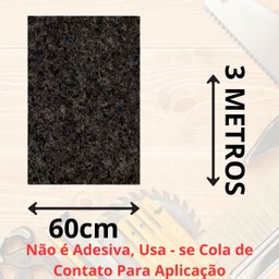 Revestimento para Formica Granito Verde Ubatuba Brilhante 3m X 60cm Acabamento Resistente Moveis Pp3 - 3