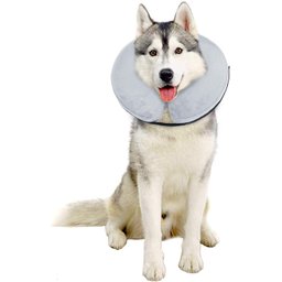 Bencmate Coleira Inflável Protetora para Pets Cinza (gg) - 1