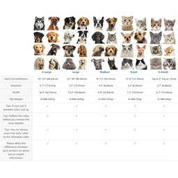 Bencmate Coleira Inflável Protetora para Pets Cinza (gg) - 7
