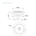 Ver imagem 2 de Ralo Click Up Redondo para Chão 10 Cm Inox