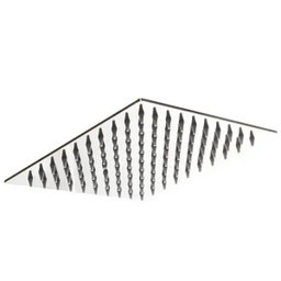 Kit Chuveiro moderno Cromado inox 304 Slim 20 cm + braço 40 cm Mundaú - 4