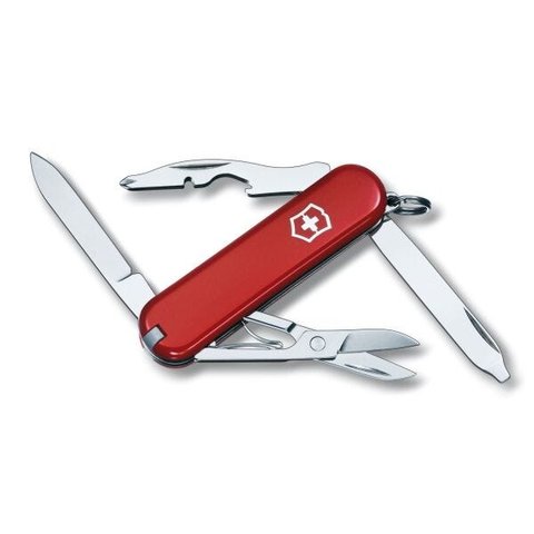 Mini Canivete Suíço Rambler Victorinox Vermelho 10 funções Original 0.6363
