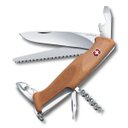 Ver imagem 1 de Canivete Suíço Ranger Wood 55 Victorinox 10 funções cabo de madeira Original 0.9561.63