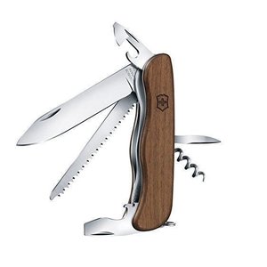 Canivete Suíço Forester Wood Victorinox 10 funções Preto Original.