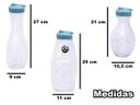 Ver imagem 4 de Kit 3 Garrafas Cristal Jarra Formatos Diferentes Suco Água Azul