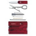 Ver imagem 3 de Swisscard Suiço 10 funções Victorinox Classic Vermelho Translúcido 0.7100.T