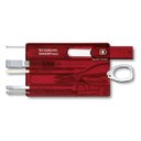 Ver imagem 2 de Swisscard Suiço 10 funções Victorinox Classic Vermelho Translúcido 0.7100.T