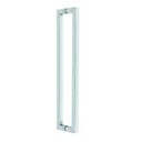 Ver imagem 1 de Puxador Duplo Quadrado 2,5cm x 2,5cm Inox 304 - Polido Loja da Indústria 825mm x 800mm