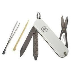 Mini Canivete Suíço Classic Victorinox Branco 7 funções Original 0.6223.7 - 3