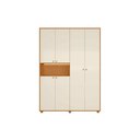 Ver imagem 1 de Roupeiro Vittoria 4 Portas e 2 Gavetas - Cinamomo Off White - Albatroz