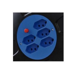 Extensão Elétrica Multilaser Carretilha 10m 5 Tomadas 2p+T Wi279 - 2