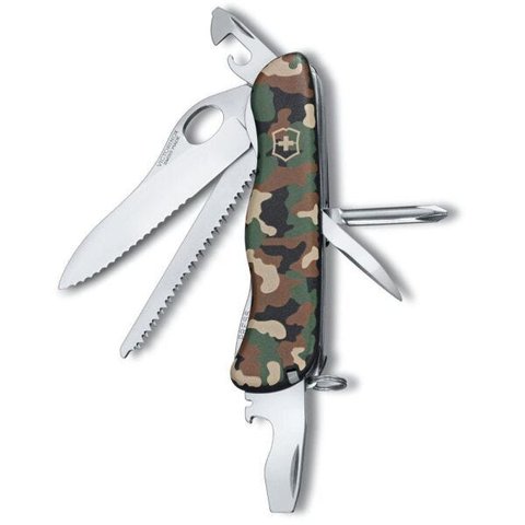 Canivete Suíço Trailmaster Grip Camuflado Victorinox 12 funções Original