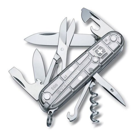 Canivete Suíço Victorinox Climber Silvertech14 funções Original 1.3703.T7