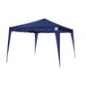 Tenda Gazebo Praia / Campo Alumínio Dobravel 3x3 Mt - Azul - 1