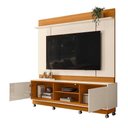 Ver imagem 6 de Rack com Painel Siena para Tv de até 75 Polegadas (com Rodízio) - Cinamomo Off White - Madetec