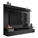 Ver imagem 2 de Painel para Tv Home Suspenso Ambiente Noruega Preto - Móveis Leão