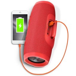 Caixa de Som Jbl Charge 3 Bluetooth Portátil 20W À Prova D'Água - Vermelha - 2