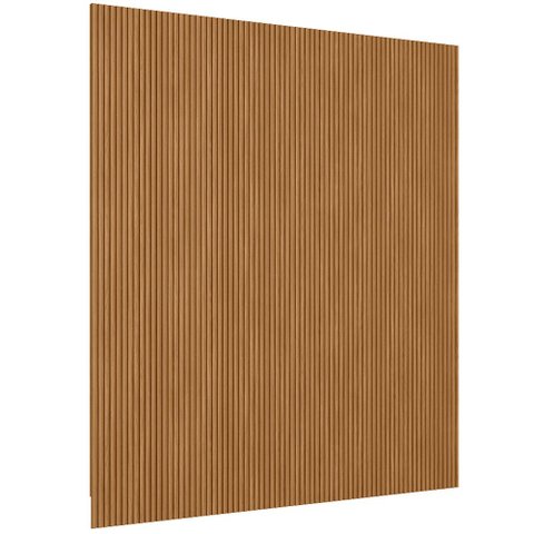 Painel Ripado de Madeira para Sala Quarto 258x250cm Slats L05 Nature - Lyam Decor