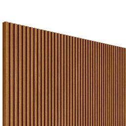 Painel Ripado de Madeira para Sala Quarto 258x250cm Slats L05 Nature - Lyam Decor - 7