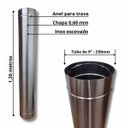 Ver imagem 7 de Churrasqueira Inoxcoifa Gourmet Grill Espetos Braseiro 35x30