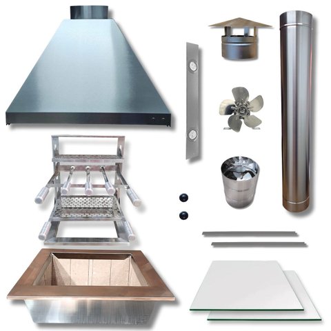 Churrasqueira Inoxcoifa Gourmet Grill Espetos Braseiro 35x30