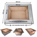 Ver imagem 2 de Churrasqueira Inoxcoifa Gourmet Grill Espetos Braseiro 35x30