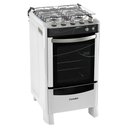 Ver imagem 2 de Fogão Esmaltec Topázio 4b Autolimpante Timer Sonoro