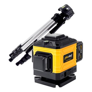 Kit Nível a Laser Profissional 3d com Tripé 12 Linhas