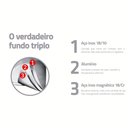 Ver imagem 4 de Chaleira Aço Inox Fundo Triplo Cabo Preto 1,5 Litros 61485/160 Tramontina