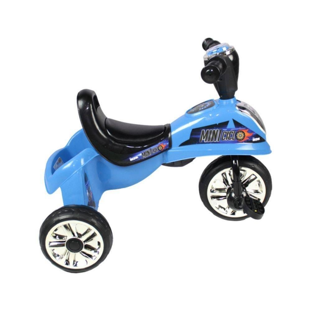 Miniciclo Triciclo Infantil Azul/ Rosa- 903502/903510- Belfix - 3