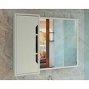Ver imagem 1 de Armário P/ Banheiro Bn3645 80x60cm Branco - Tecno Mobili