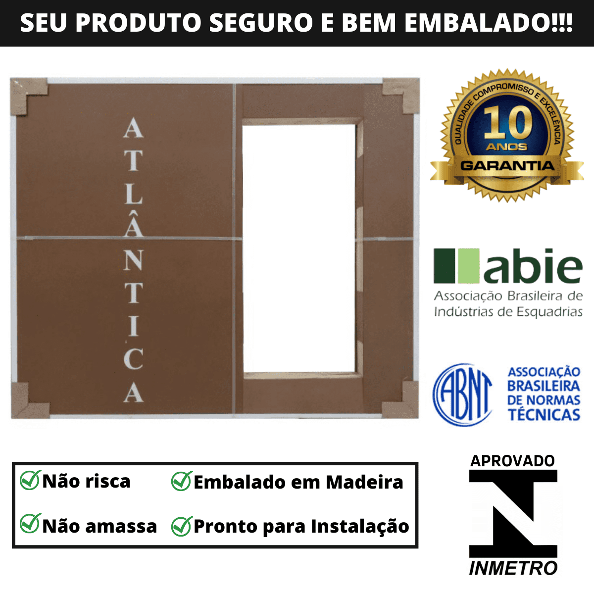 Janela De Alumínio Preto Persiana Integrada Linha Premium Atlânticaa120m X L150m 4027