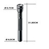 Lanterna Maglite Led 3D 168 lumens preta ST3D015 Original - 3
