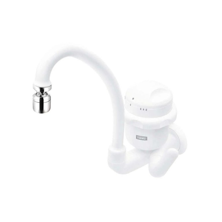 Torneira elétrica de cozinha bica alta 220V 5400W Clima Frio Fame
