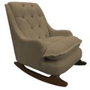 Ver imagem 2 de Kit Amamentação com Balanço Suede Cappuccino - Dominic Decor Lille