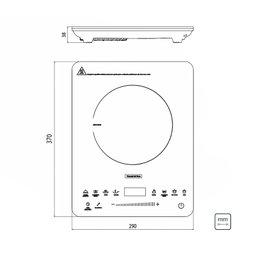 Cooktop Portátil por Indução Tramontina Slim Touch 127v 94714/131 - 6