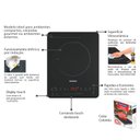 Ver imagem 3 de Cooktop Portátil por Indução Tramontina Slim Touch 127v 94714/131