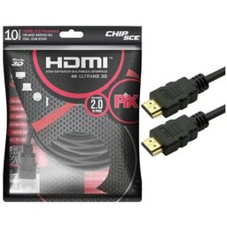 Cabo HDMI PIX 2.0 4K HDR 19 Pinos 10 Metros 018-2230 - 1