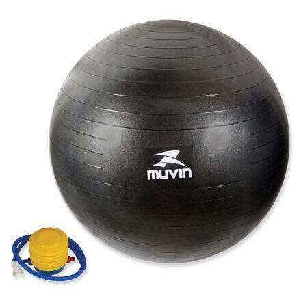 Bola de Pilates 65cm Muvin – Antiestouro – Suporta até 300kg – Com