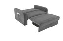 Ver imagem 3 de Sofá Cama Daiane Veludo Cinza E425 - Matrix