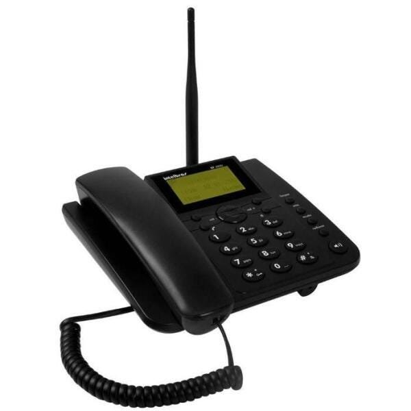 Celular de Mesa Intelbras Cfa 4012, Identificador de Chamadas, Viva Voz, Alarme, Envia/Recebe Sms - 3
