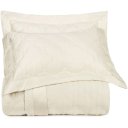 Ver imagem 1 de Kit Colcha Casal 3 Pçs Bordados em Cetim 300 Fios Ornament 100% Algodão 230x260cm Altenburg Bege But