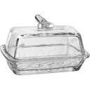 Ver imagem 1 de Manteigueira Home&co com Tampa Vidro Manteiga 9x15x10cm Transparente