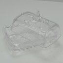 Ver imagem 4 de Manteigueira Home&co com Tampa Vidro Manteiga 9x15x10cm Transparente