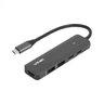 Hub Usb Type C 5 em 1 - 2x Usb 3.0 + Hdmi 4k + Type C Pd 100w + Type C Dt Vinik - Hv51c Bs-hd503 - 1